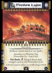 Firestorm Legion (U) FOIL
